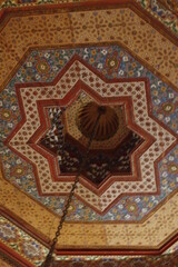 Arab architecture in a palace of Marrakech, Morocco