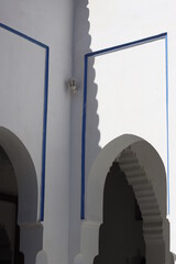 Arab architecture in Marrakech, Morocco
