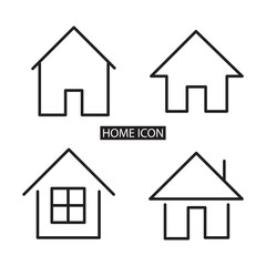 House icon vector. House icon simple. House app. House icon web, Home Vector isolated on white background in eps 10.