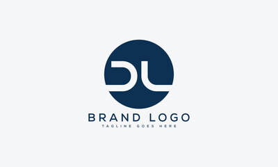 letter DL logo design vector template design for brand.