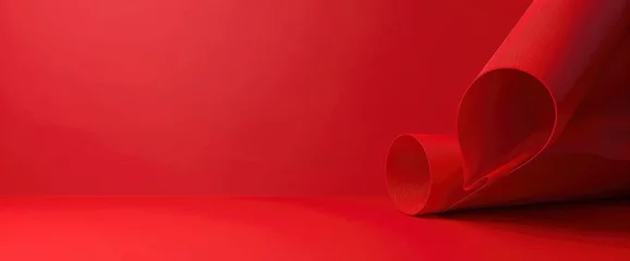Wandcirkels aluminium Abstract Red Background, HD, Background Wallpaper, Desktop Wallpaper © Moon Art Pic