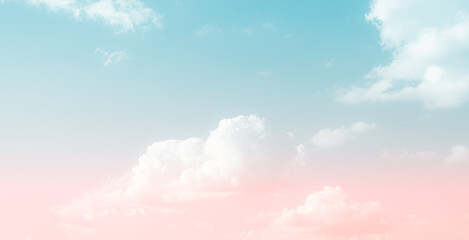 Sky Pastel Cloudy Light Abstract Pink Blue Cloud Fantasy Dream Weather Atmosphere Heaven Morning...