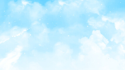 Sky blue background. Sky cloud clear. Beautiful view of blue sky