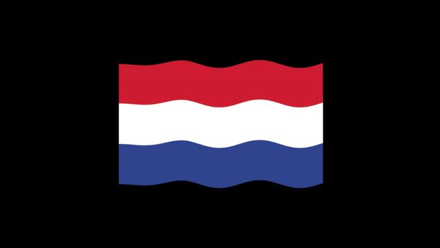 Flag Netherlands Alpha 