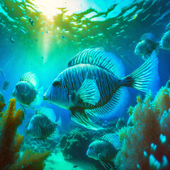 신비한 바닷속 세상 이야기