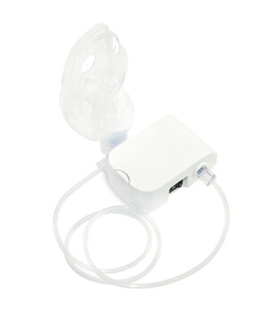 Aerosol therapy device with inhalation mask