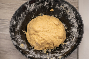 Fresh Dough Ready for Baking