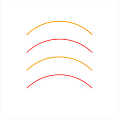 Flat abstract geometric wallpaper
vector element
