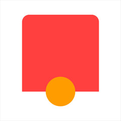 Flat abstract geometric wallpaper
vector element