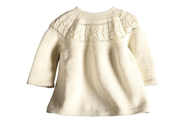 Cute hand knitted children's dress. - 764620043