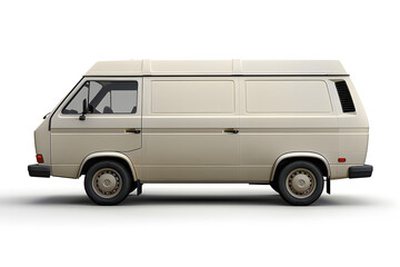 Van isolated on white background