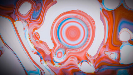 Whimsical Color Patterns: Abstract Marbled Waves

