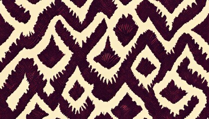 seamless pattern with transparent Textured i transparent Tribal kat