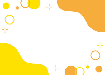 夏らしい幾何学フレーム