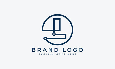 letter L logo design vector template design for brand.