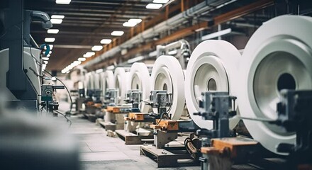 Fiberglass production industrial equipment