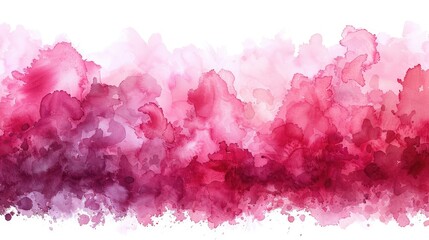 Background image with watercolor pattern in pink tones used for various designs. - obrazy, fototapety, plakaty