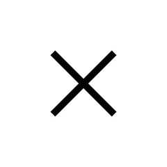 Cross Outline Icon