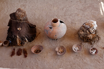 Chauchilla cemetery in Peru