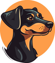 Puppy Patterns Dog Vector Illustrations with Repeatable Designs