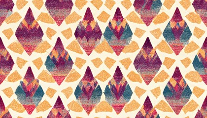 seamless pattern withHazy Rainbows  Lagoon Ombre 