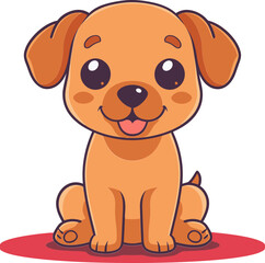 Pawsitively Poised Regal Dog Vector Illustrations for Majestic Designs