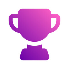 trophy gradient icon