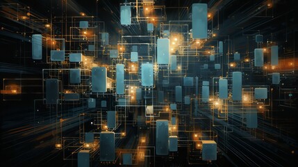 Striped compositions