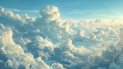 cloud laggage on sky - obrazy, fototapety, plakaty