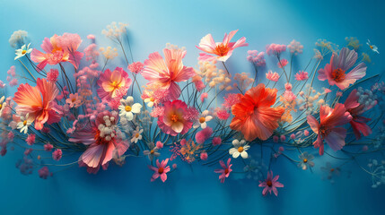 Abstract floral background