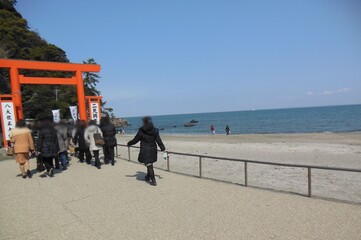 Futami Okitama Shrine, Mie, Ise City, Japan