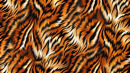 Tiger skin texture pattern background