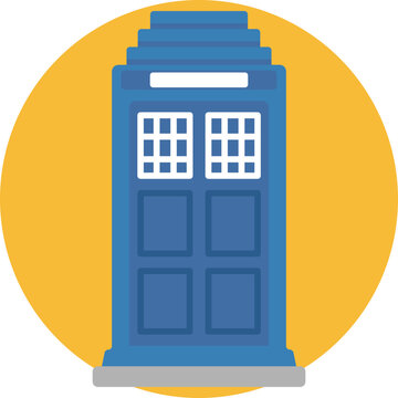 The Tardis, a symbol of British sci-fi ingenuity, represents the legendary time machine from the beloved TV series Doctor Who.