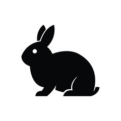 Rabbit logo icon vector