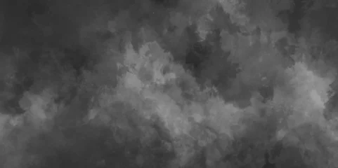 Foto op Aluminium Abstract background with dark gray watercolor texture .white smoke vape dark gray rain cloud and mist or smog fog exploding canvas background .hand painted vector illustration with watercolor design. © VECTOR GALLERY