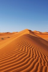 Fototapeta na wymiar sand dunes in desert