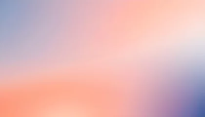 Foto op Plexiglas Pantone 2022 very peri Abstract minimalist pantone inspired color very peri with peach fuzz ambient gradient wallpaper