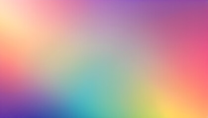 Abstract colorful background with gradient background with strong large noise effect. Color gradient, ombre.