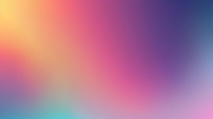 Abstract colorful background with gradient background with strong large noise effect. Color gradient, ombre. - obrazy, fototapety, plakaty