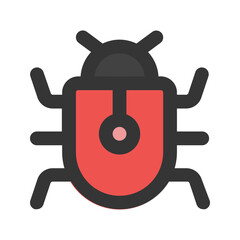 bug line color icon