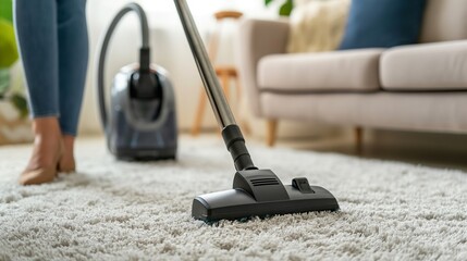 A Person Cleaning The Carpet With Vacuum, Carpet cleaning with vacuum, Carpet cleaning closeup, carpet cleaning, cleaning service, carpet wash service, carpet wash, carpet washing service 