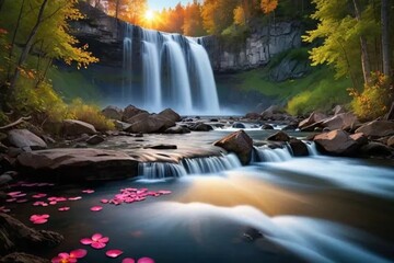 waterfall in the forest