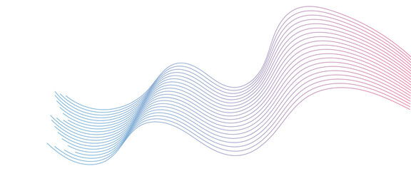 Abstract wavy lines background element. Suitable for AI, tech, network, science, digital technology themes