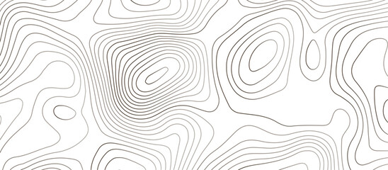 Topographic map background geographic line map pattern .panorama view black color wave curve lines .geographic mountain relief abstract grid .the concept map of a conditional geography map .