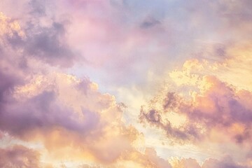 Obraz na płótnie Canvas Sunset in the sky