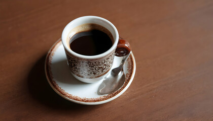 Turkish Coffee on a table