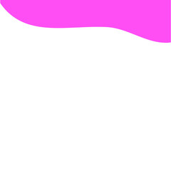 pink dividing shapes and corners for websites. Curve Line, circle, wave divider for Page Up or Down. Header frame