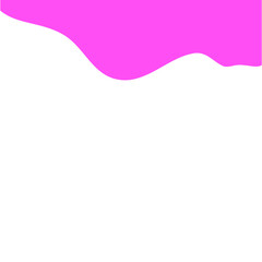 pink dividing shapes and corners for websites. Curve Line, circle, wave divider for Page Up or Down. Header frame