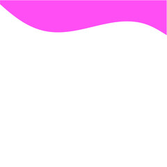 pink dividing shapes and corners for websites. Curve Line, circle, wave divider for Page Up or Down. Header frame