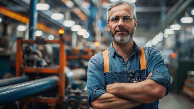 A business owner in the manufacturing industry
